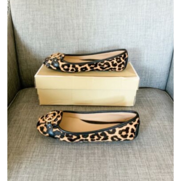 NIB Michael Kors Fulton Calf Hair Flats 45F6FUFR2H - Picture 8 of 11